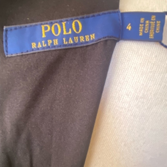 Polo Ralph Lauren Black Long-Sleeve Cocktail Dress 4 NWT - Picture 8 of 9
